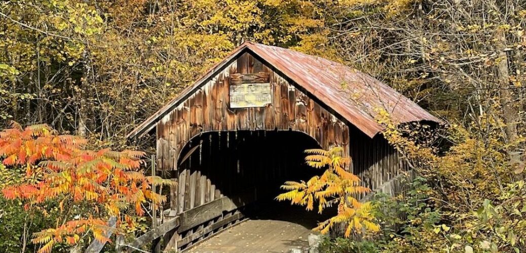 Blacksmith Covered Bridge in New Hampshire
