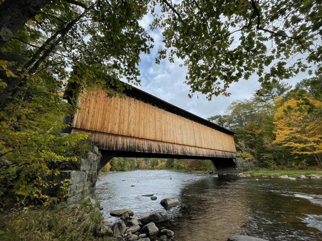 Wright Covered Bridge in New Hampshire